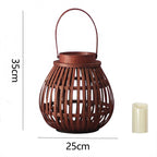 Handmade Rattan Lantern | Kelmera