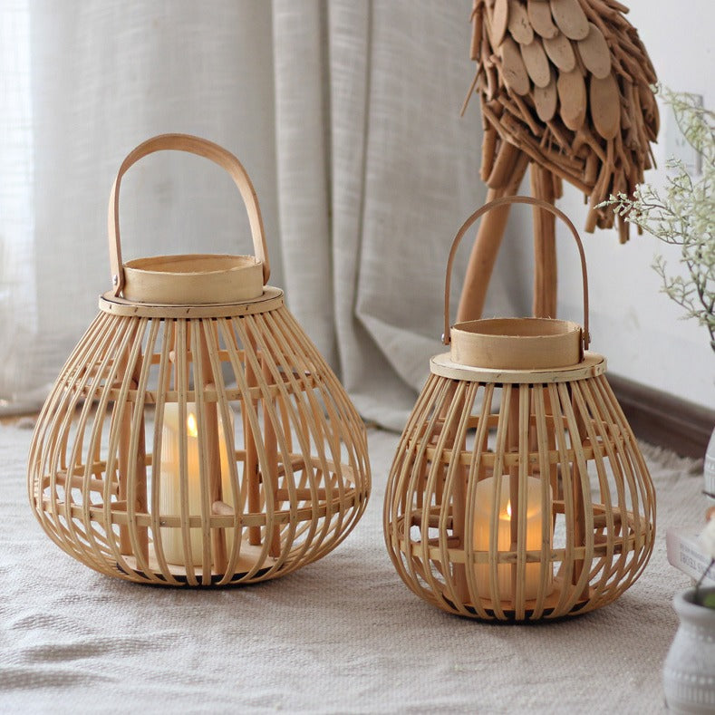 Handmade Rattan Lantern | Kelmera