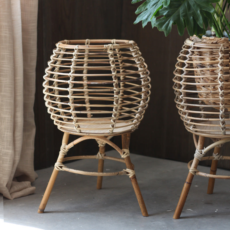 Handmade Rattan Stool | Kelmera