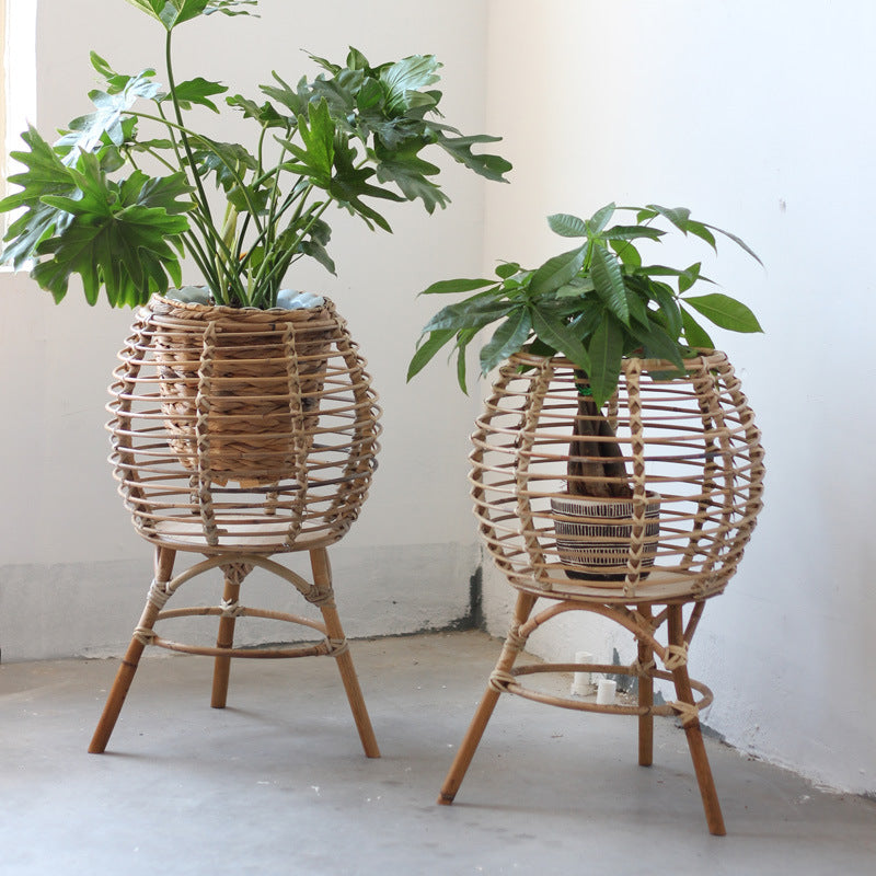 Handmade Rattan Stool | Kelmera