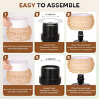 Handmade Storage Basket Jute Fiber Handcrafted | Kelmera
