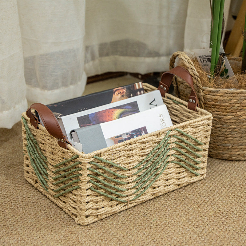 Handmade Storage Basket made of Natural Fibers | Kelmera