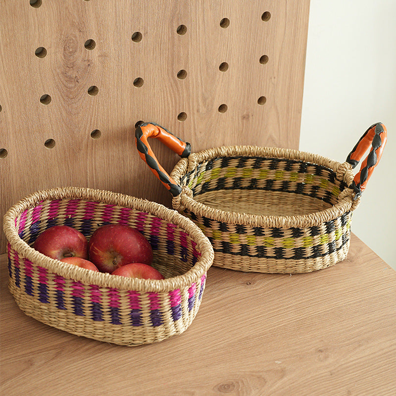 Handmade Storage Basket made of Natural Materials | Kelmera