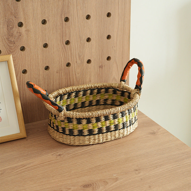 Handmade Storage Basket made of Natural Materials | Kelmera