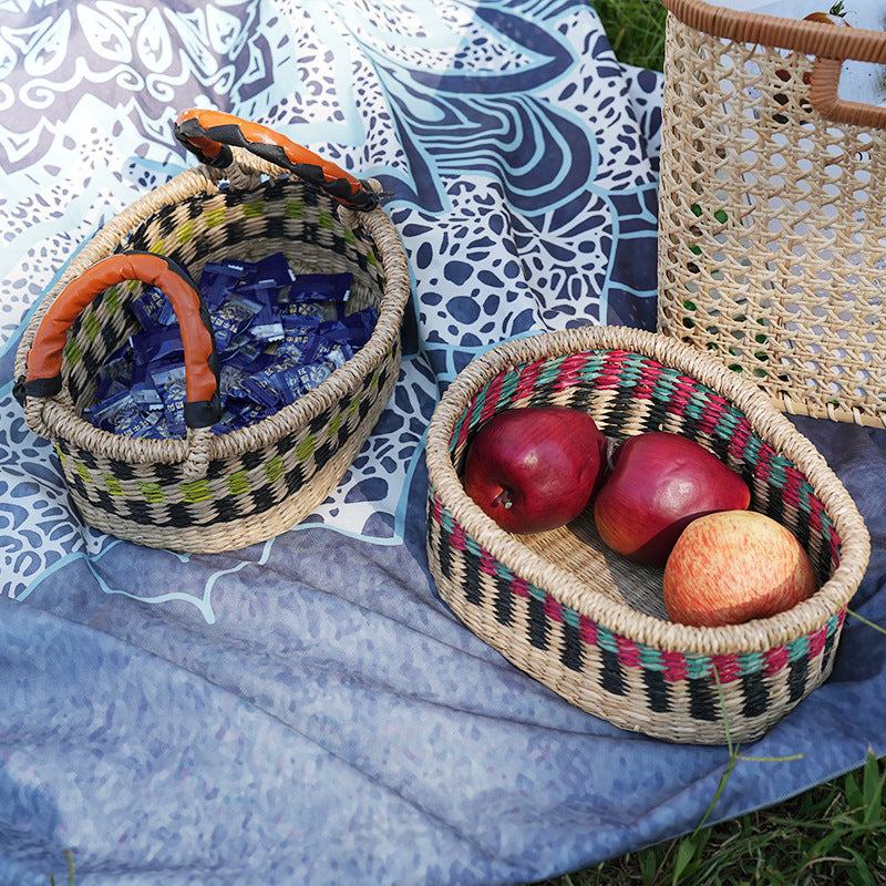 Handmade Storage Basket made of Natural Materials | Kelmera