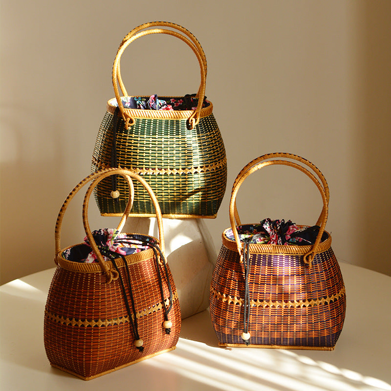 Handmade Synthetic Fiber Tote Bag | Kelmera