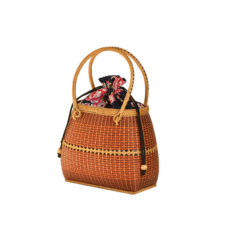 Handmade Synthetic Fiber Tote Bag | Kelmera