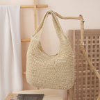 Handmade Wicker Bag Brown Beige | Kelmera
