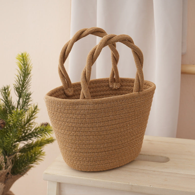 Handmade Wicker Bag Woven Natural Fiber Soft Textile | Kelmera