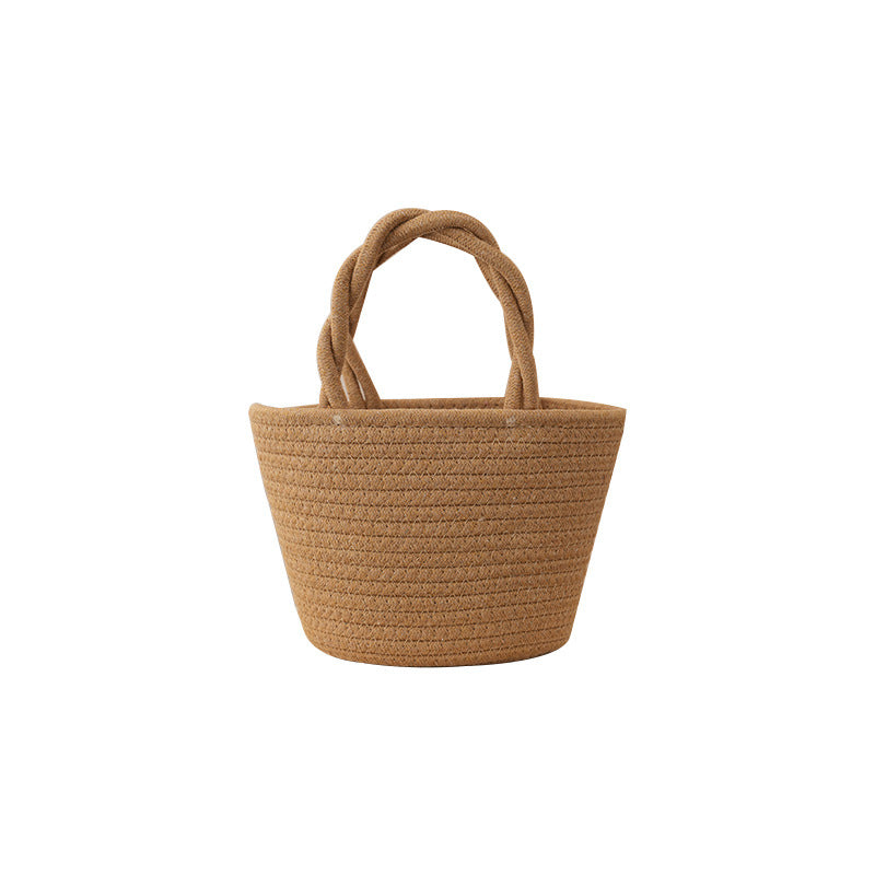 Handmade Wicker Bag Woven Natural Fiber Soft Textile | Kelmera