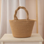Handmade Wicker Bag Woven Natural Fiber Soft Textile | Kelmera