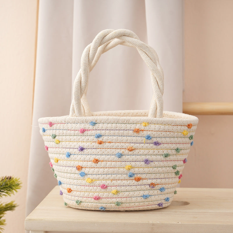 Handmade Wicker Bag Woven Natural Fiber Soft Textile | Kelmera