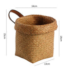 Handmade Woven Storage Basket Large Medium | Kelmera