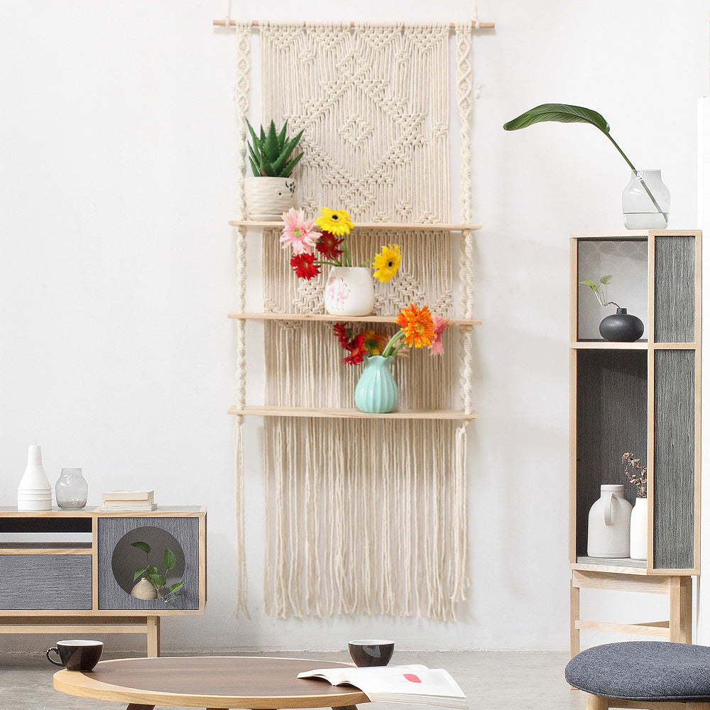 Handwoven Artistic Macrame Wall Hanging | Kelmera