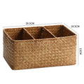 Handwoven Bamboo Storage Organizer Basket | Kelmera