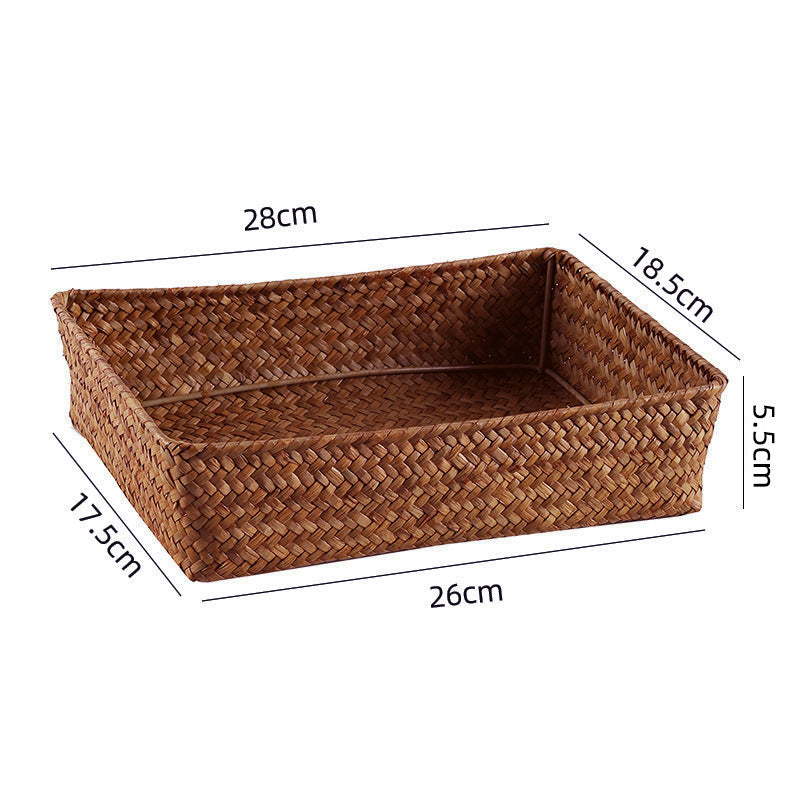 Handwoven Bamboo Storage Tray | Kelmera