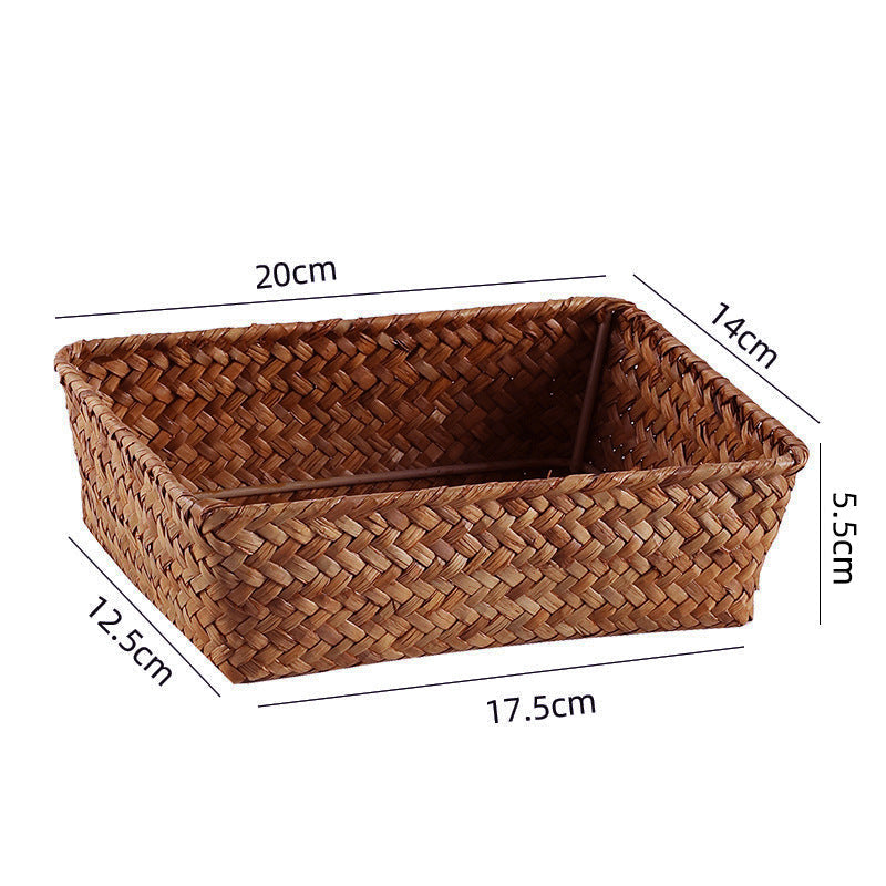 Handwoven Bamboo Storage Tray | Kelmera