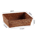 Handwoven Bamboo Storage Tray | Kelmera