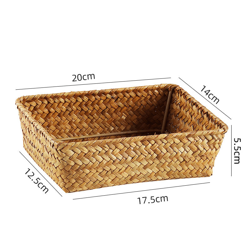 Handwoven Bamboo Storage Tray | Kelmera