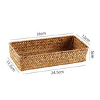 Handwoven Bamboo Storage Tray | Kelmera