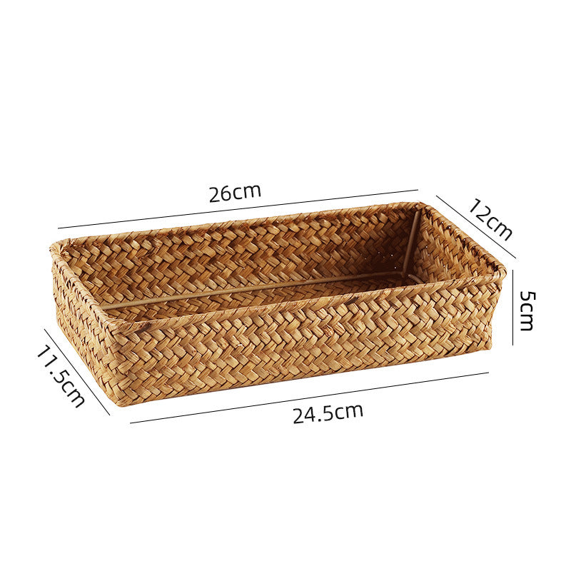 Handwoven Bamboo Storage Tray | Kelmera