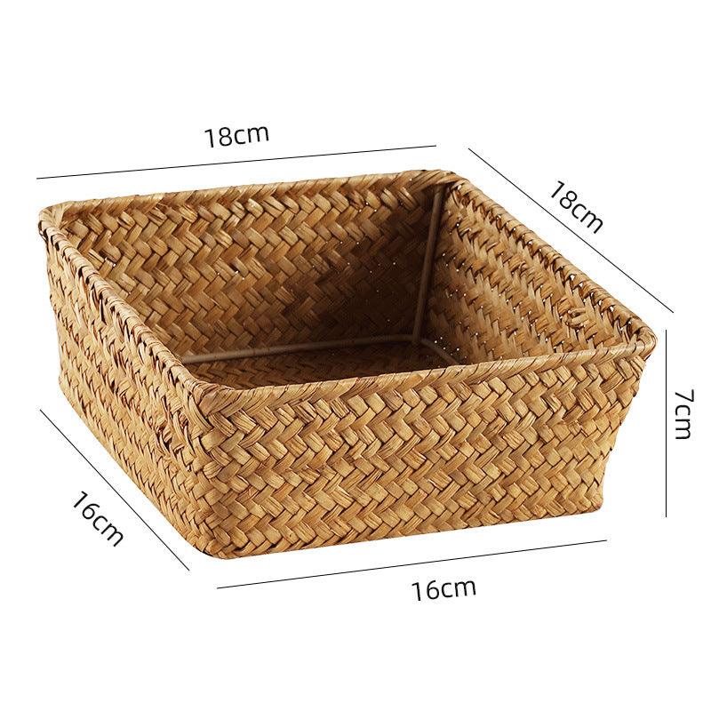 Handwoven Bamboo Storage Tray | Kelmera