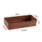 Handwoven Bamboo Storage Tray | Kelmera