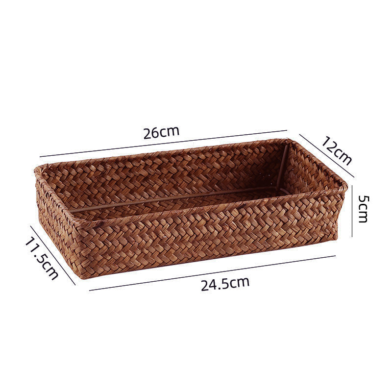 Handwoven Bamboo Storage Tray | Kelmera