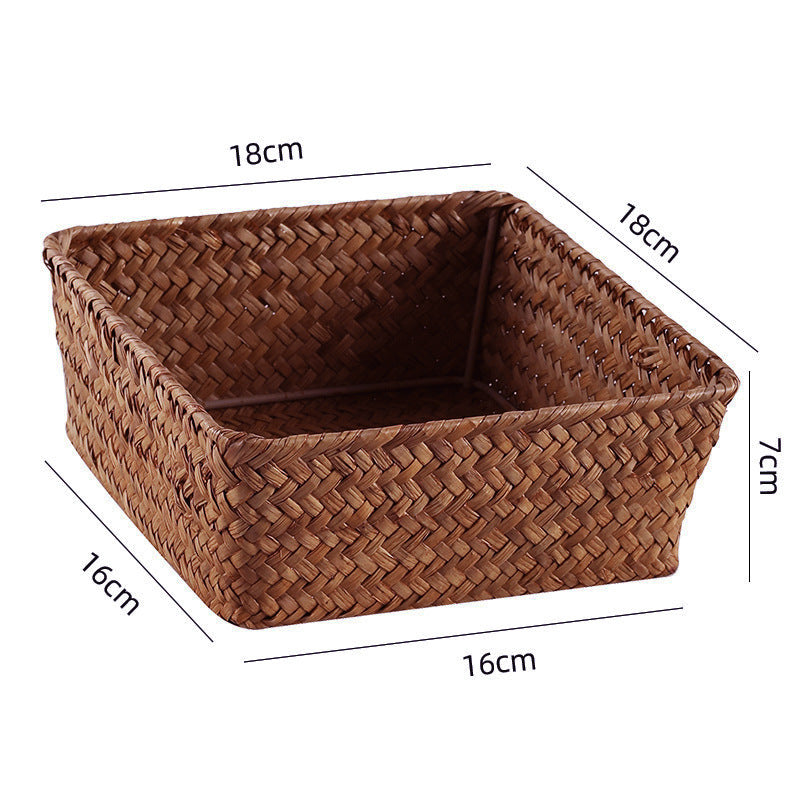 Handwoven Bamboo Storage Tray | Kelmera
