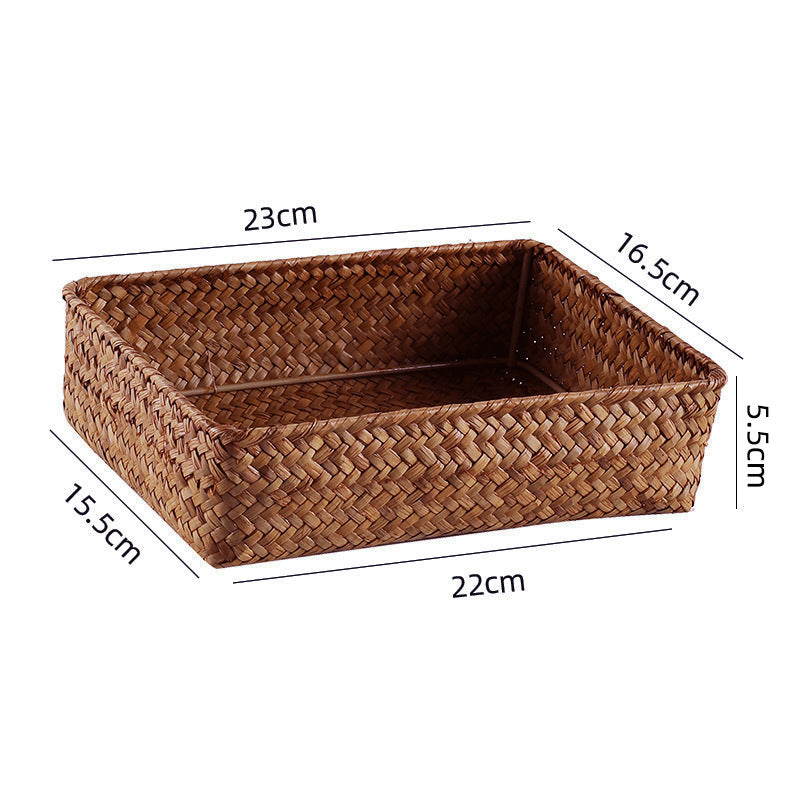 Handwoven Bamboo Storage Tray | Kelmera