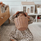 Handwoven Basket with Handle | Kelmera