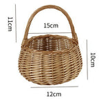 Handwoven Basket with Handle | Kelmera