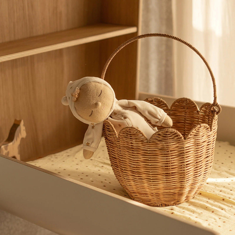 Handwoven Basket with Handle | Kelmera