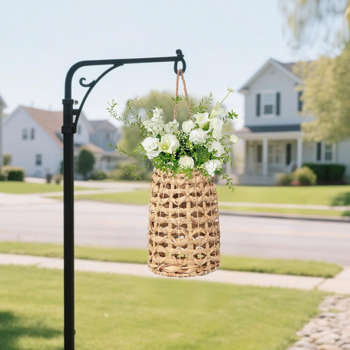 Handwoven Basket with Suspension Device | Kelmera