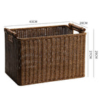 Handwoven Decorative Basket Light Brown | Kelmera