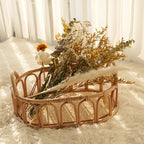 Handwoven Decorative Basket White | Kelmera