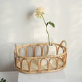 Handwoven Decorative Basket White | Kelmera