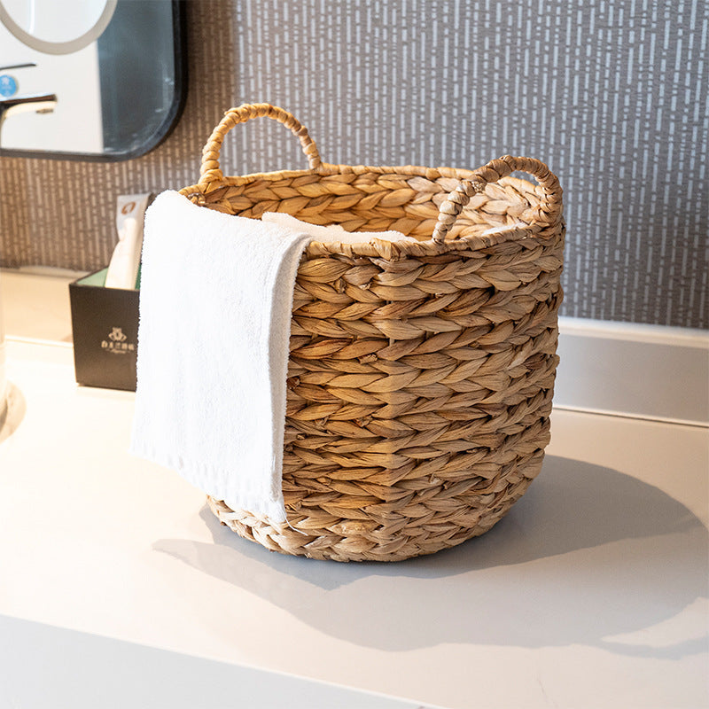Handwoven Decorative Basket with Heart Motif | Kelmera