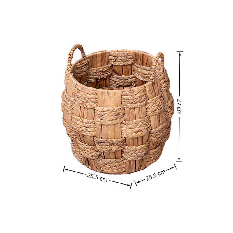 Handwoven Decorative Basket with Heart Motif | Kelmera