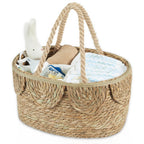 Handwoven Decorative Basket with Ruffles | Kelmera
