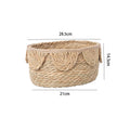 Handwoven Decorative Basket with Ruffles | Kelmera
