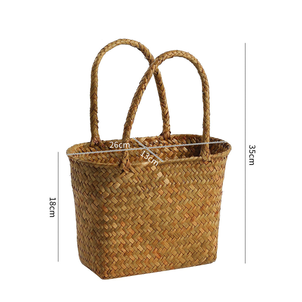 Handwoven Decorative Carry Basket | Kelmera