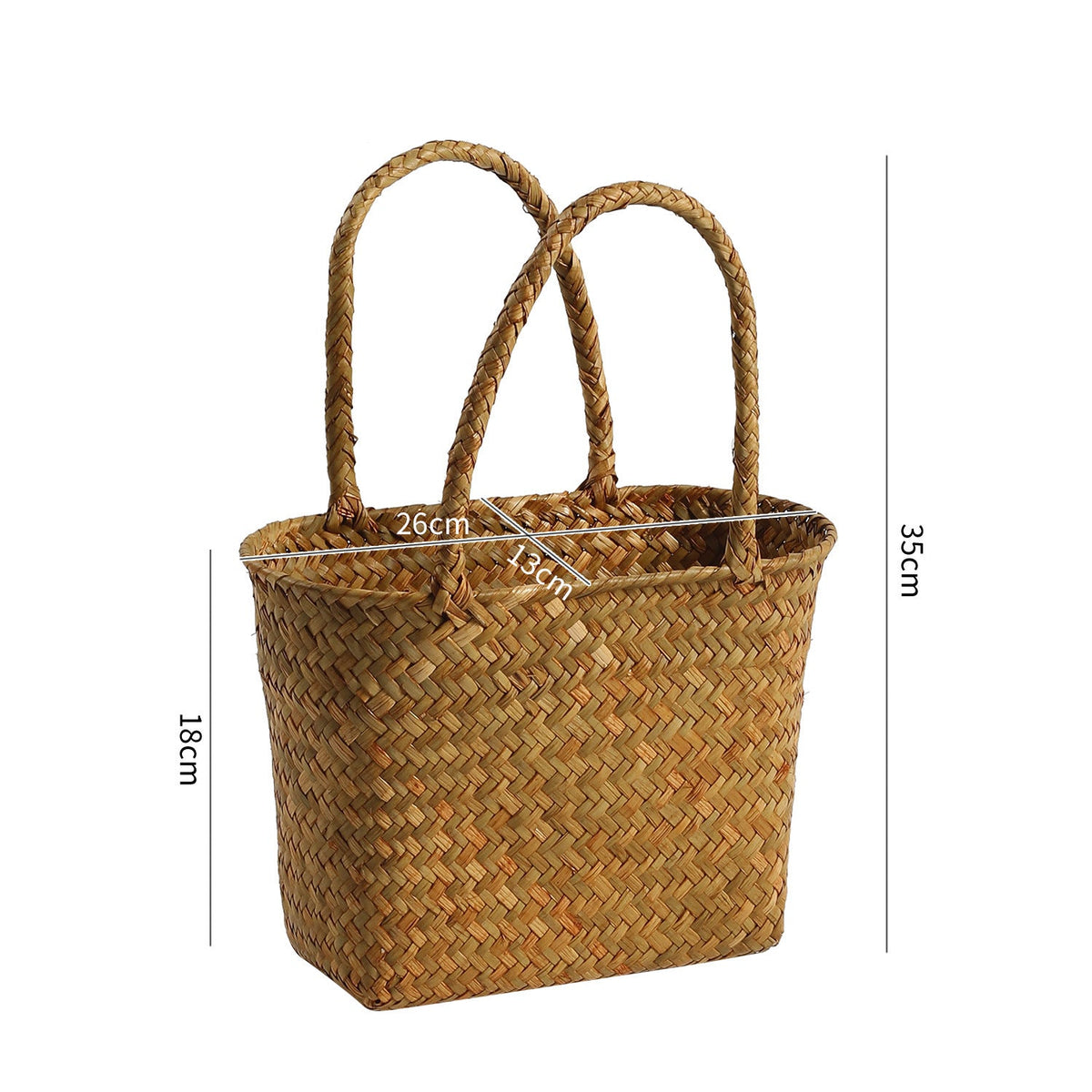 Handwoven Decorative Carry Basket | Kelmera