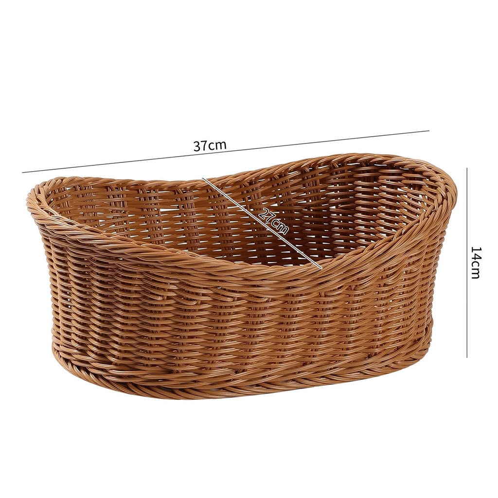 Handwoven Decorative Serving Basket | Kelmera