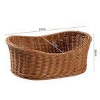 Handwoven Decorative Serving Basket | Kelmera