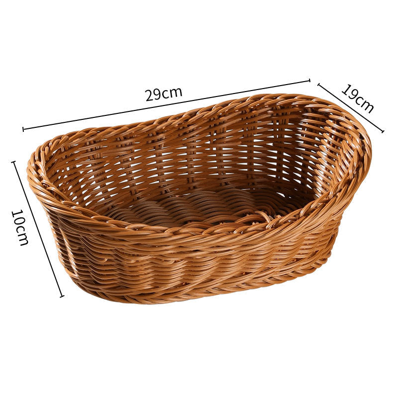Handwoven Decorative Serving Basket | Kelmera