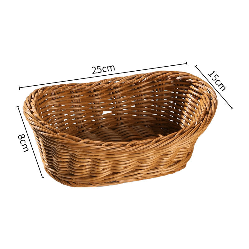 Handwoven Decorative Serving Basket | Kelmera