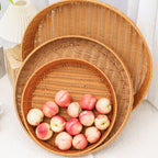Handwoven Decorative Serving Tray | Kelmera