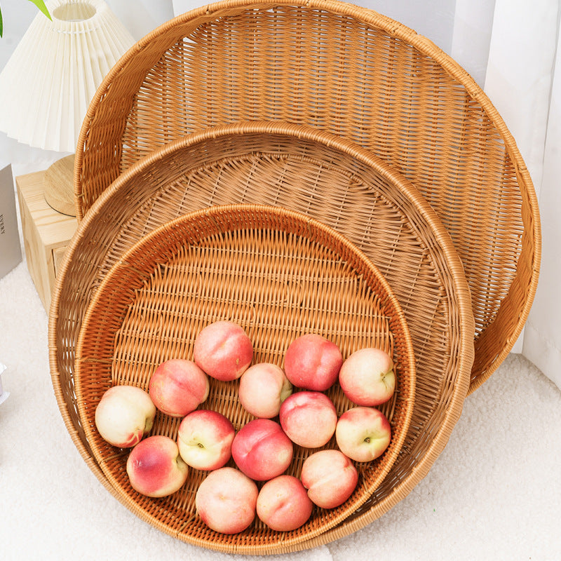 Handwoven Decorative Serving Tray | Kelmera