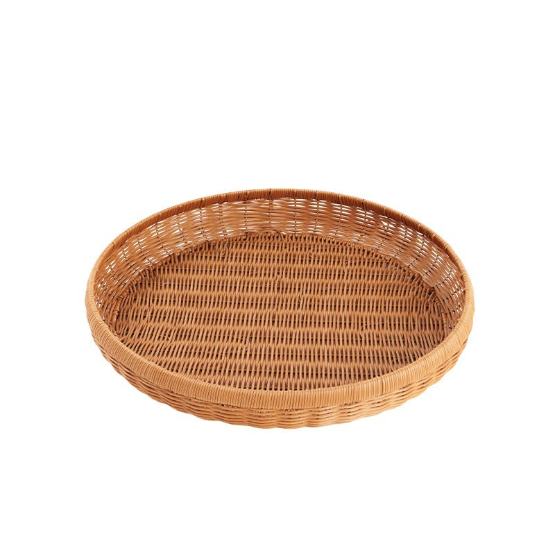 Handwoven Decorative Serving Tray | Kelmera